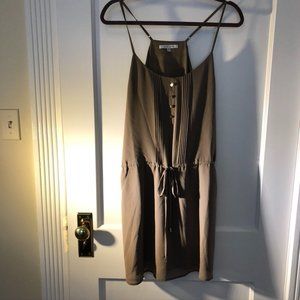 Naked Zebra Tie-Waist Dress